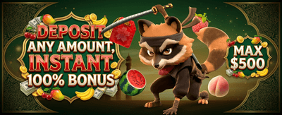 100% Welcome Match Bonus